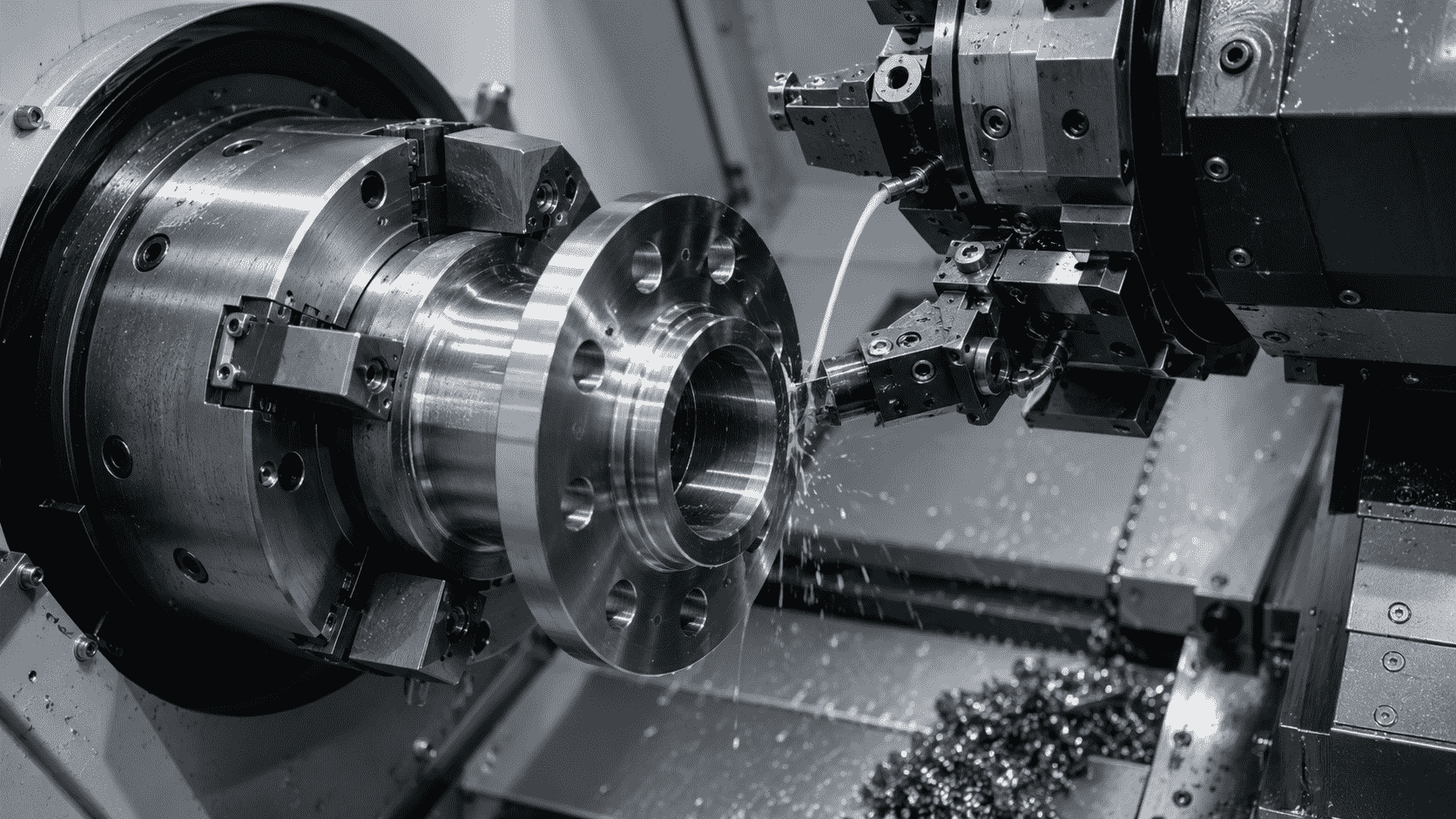 NC Lathe Machining for Pipe Fittings and Flanges